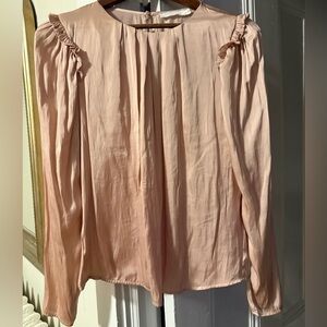 Lush Blush Pink Ruffle Blouse